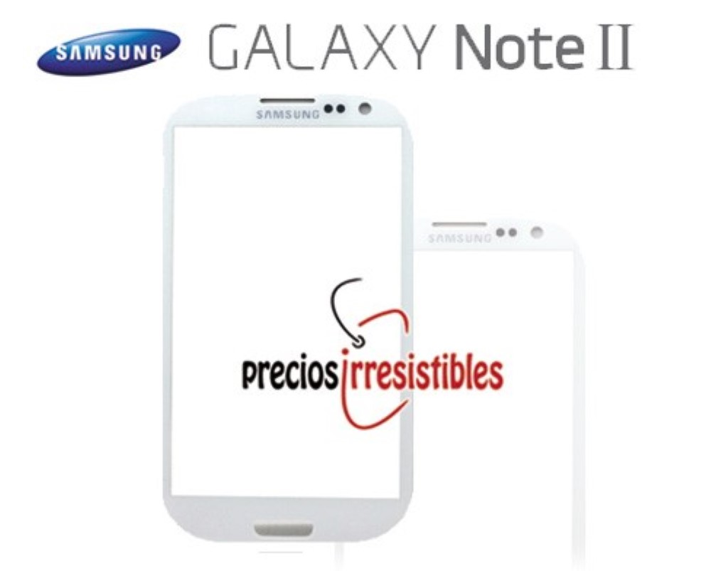 Pantalla Samsung Galaxy Note 2 N7100 Cristal Blanco Original