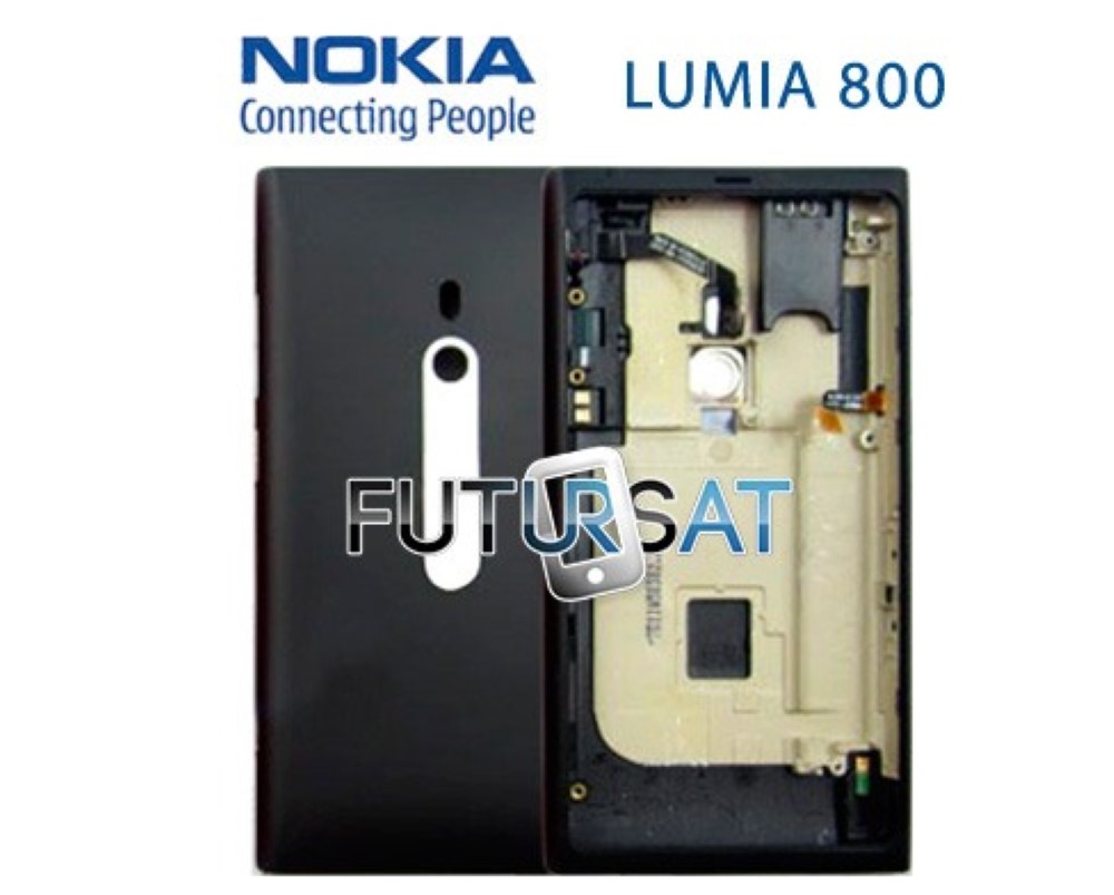 Chasis Nokia Lumia 800 completo Negro