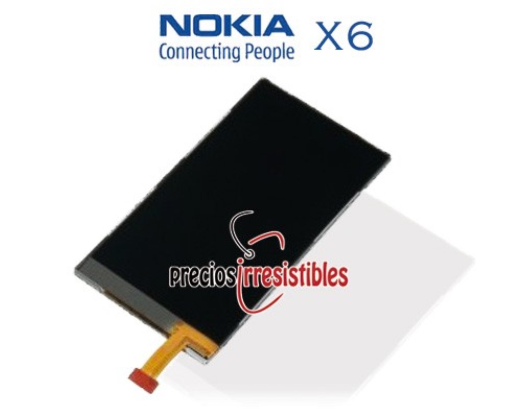 Pantalla Nokia X6 LCD