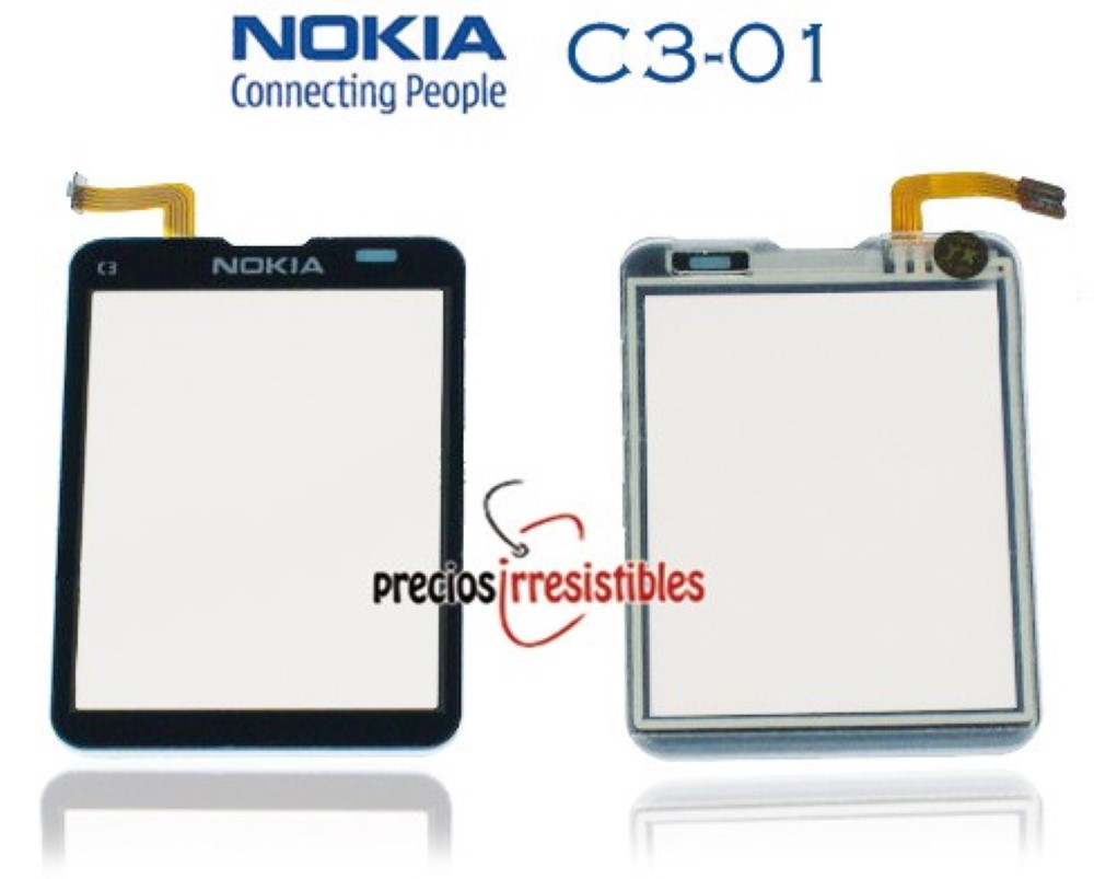 Pantalla Nokia C3-01 Digitalizador Cristal Tactil Negro