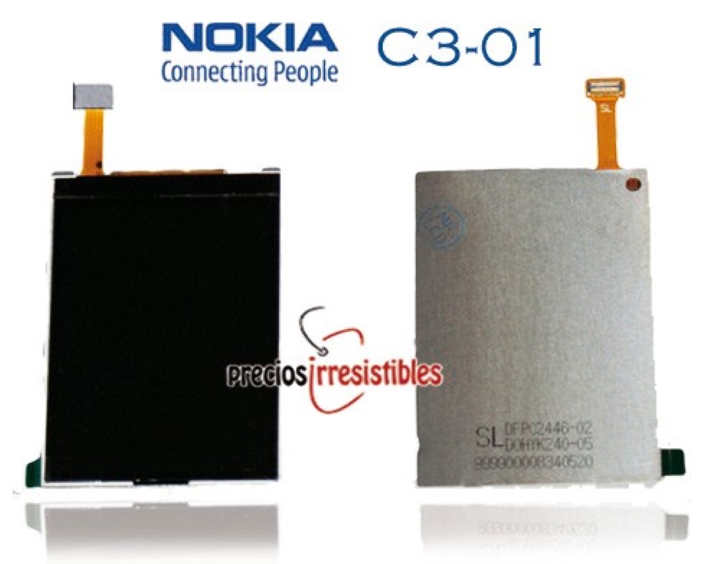 Pantalla Nokia C3-01 LCD