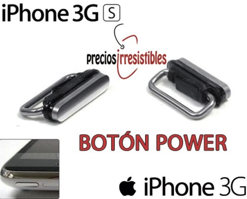 Boton iPhone 3G 3GS Power Encendido
