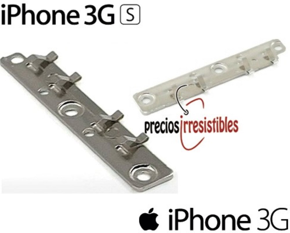 Holder iPhone 3G 3GS Soporte Metalico Boton Volumen