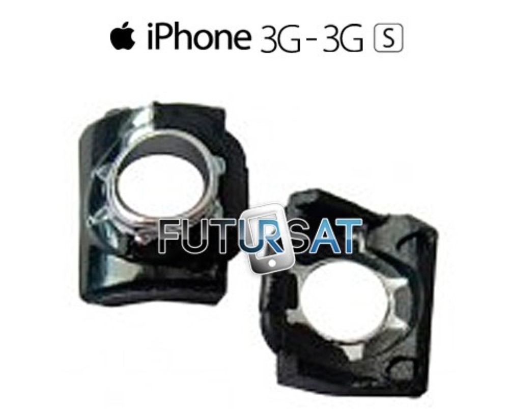 Embellecedor iPhone 3G 3GS Anillo Holder Jack Negro