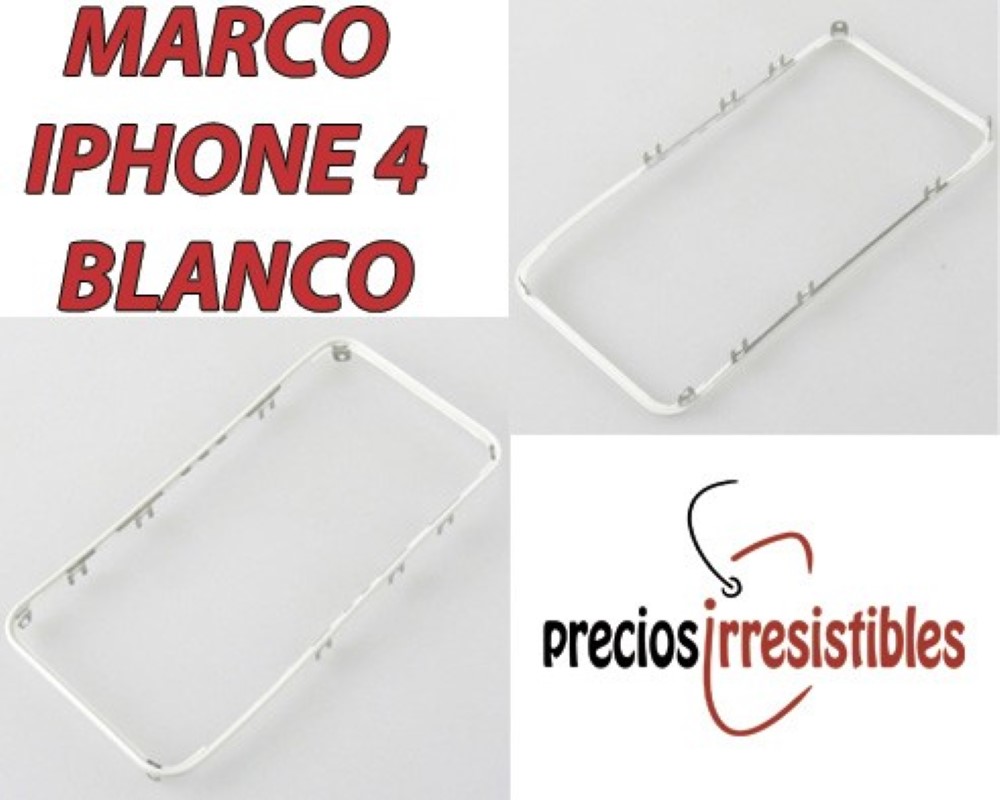 Marco iPhone 4G Blanco