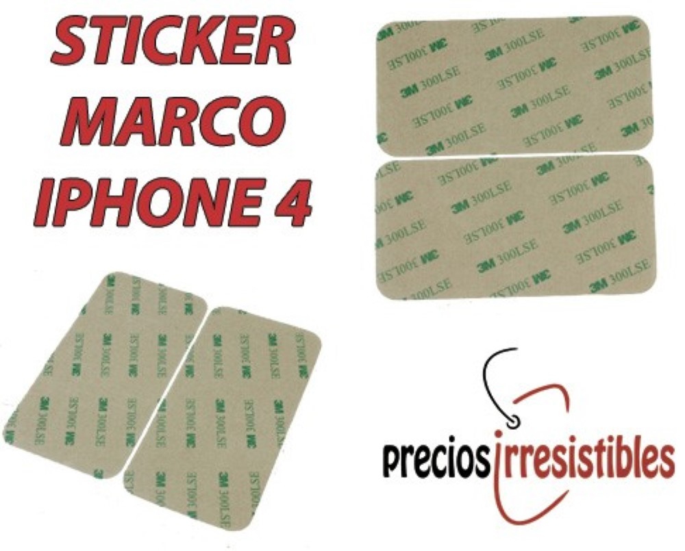 Adhesivo iPhone 4G Pegatina Marco
