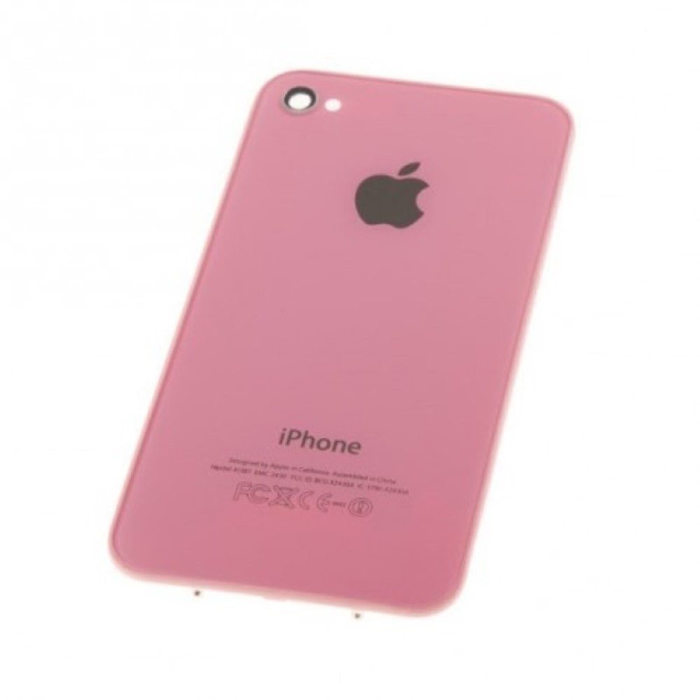 Tapa iPhone 4G Trasera rosa claro