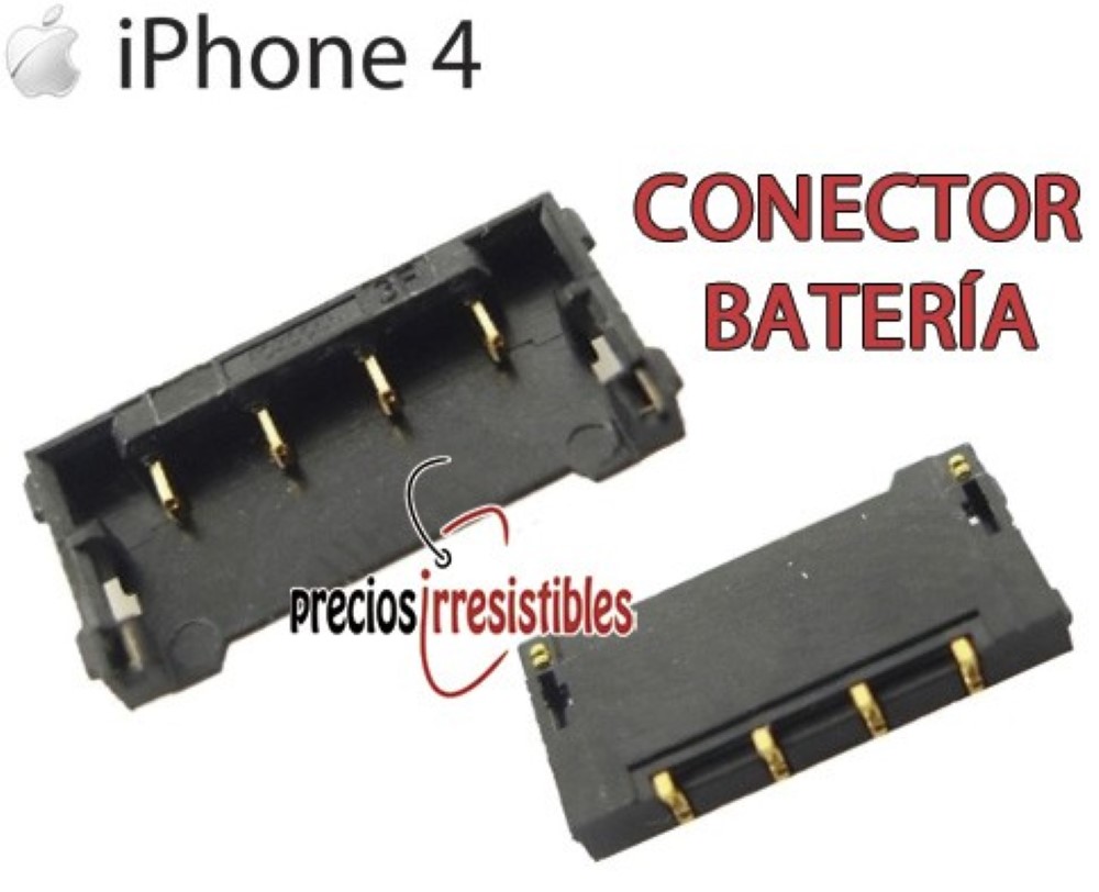 Conector iPhone 4G Bateria