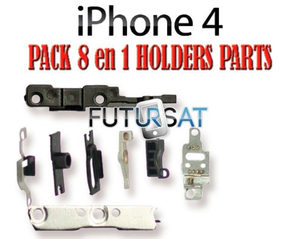 Holder iPhone 4G Soporte Pack 8 en 1 Chapa