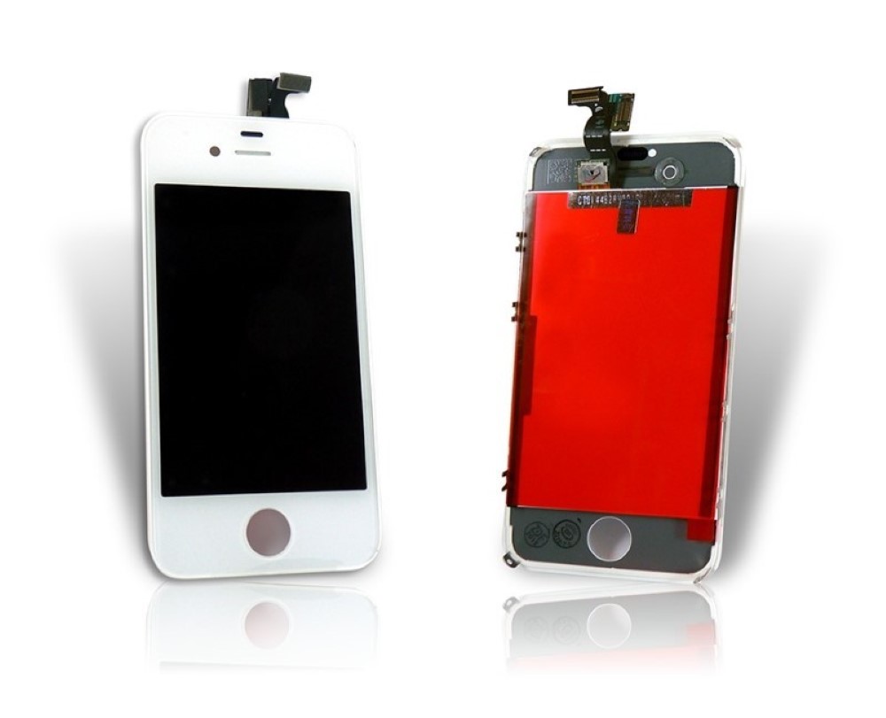 Pantalla iPhone 4S Completa LCD y Cristal Tactil Compatible Blanca