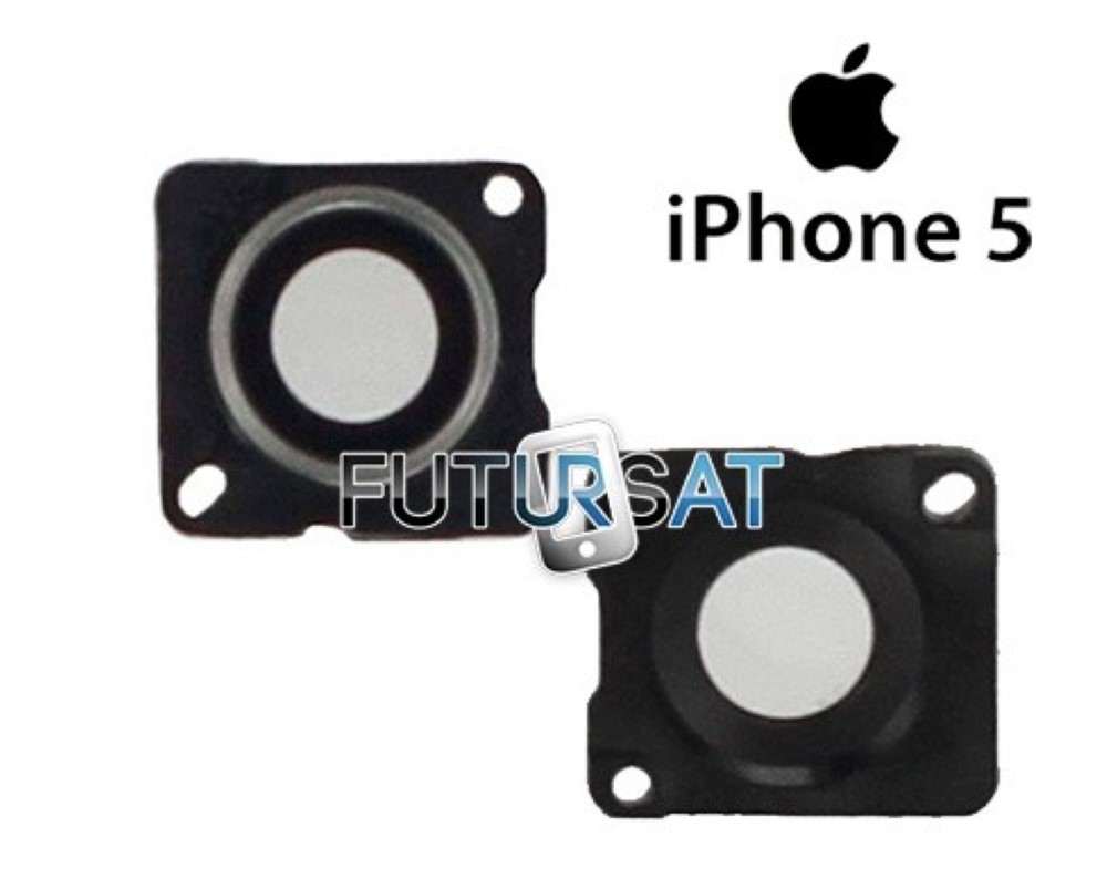 Embellecedor iPhone 5 Camara Trasera Negro