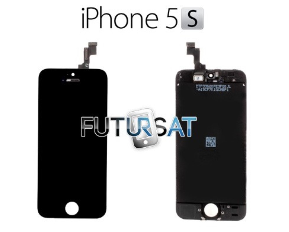 Pantalla iPhone 5S / iPhone SE Completa LCD y Cristal Tactil negra - Calidad PREMIUM -