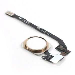 Flex iPhone 5S SE Home Inicio PCB Embellecedor Dorado