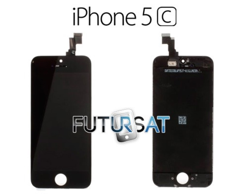 Pantalla iPhone 5C Completa lcd y Cristal Tactil negra  - Calidad PREMIUM -