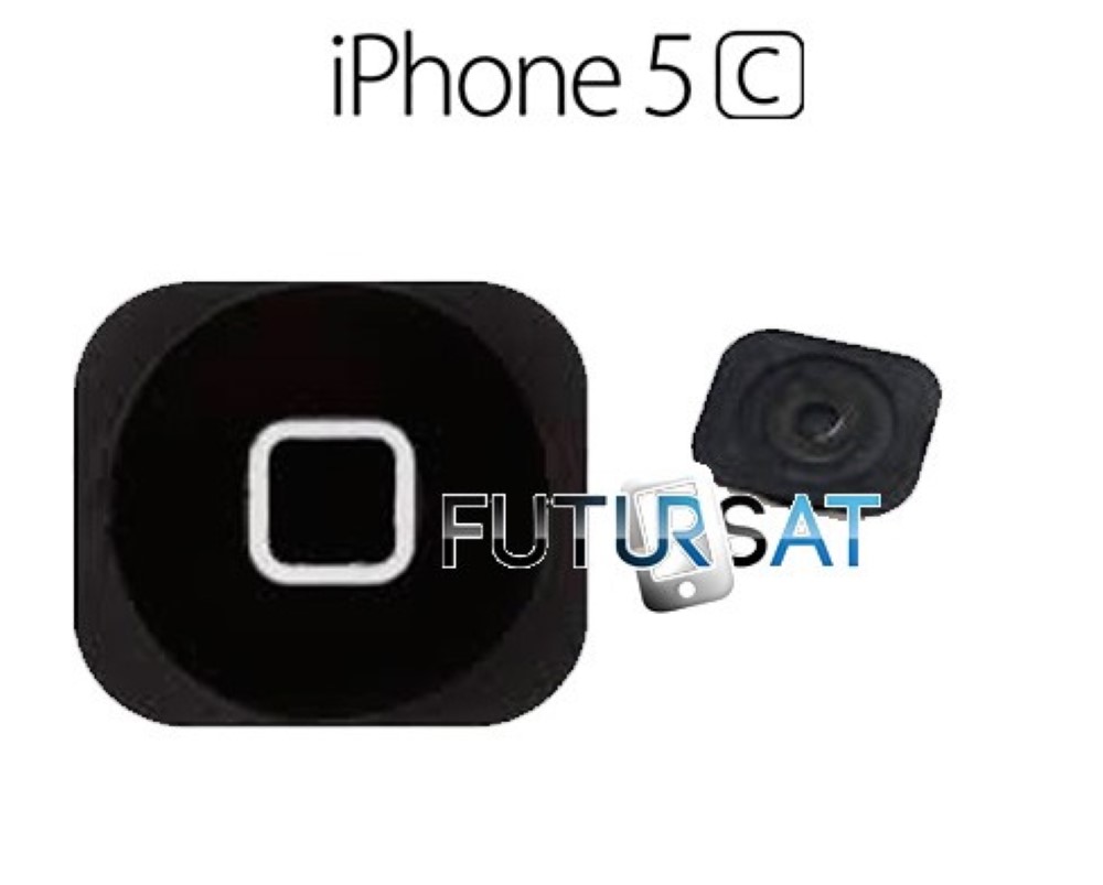 Boton iPhone 5C Home Inicio Negro