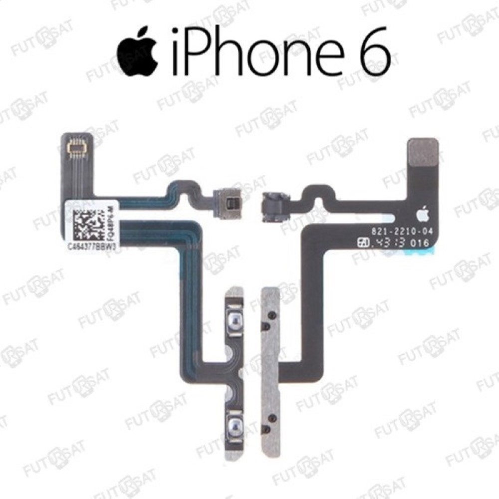 Flex iPhone 6 Botones Volumen Mute Silencio