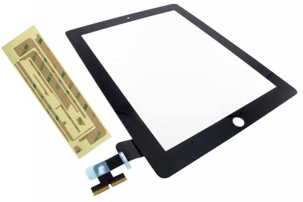 Pantalla iPad 2 Digitalizador Cristal Tactil Negro