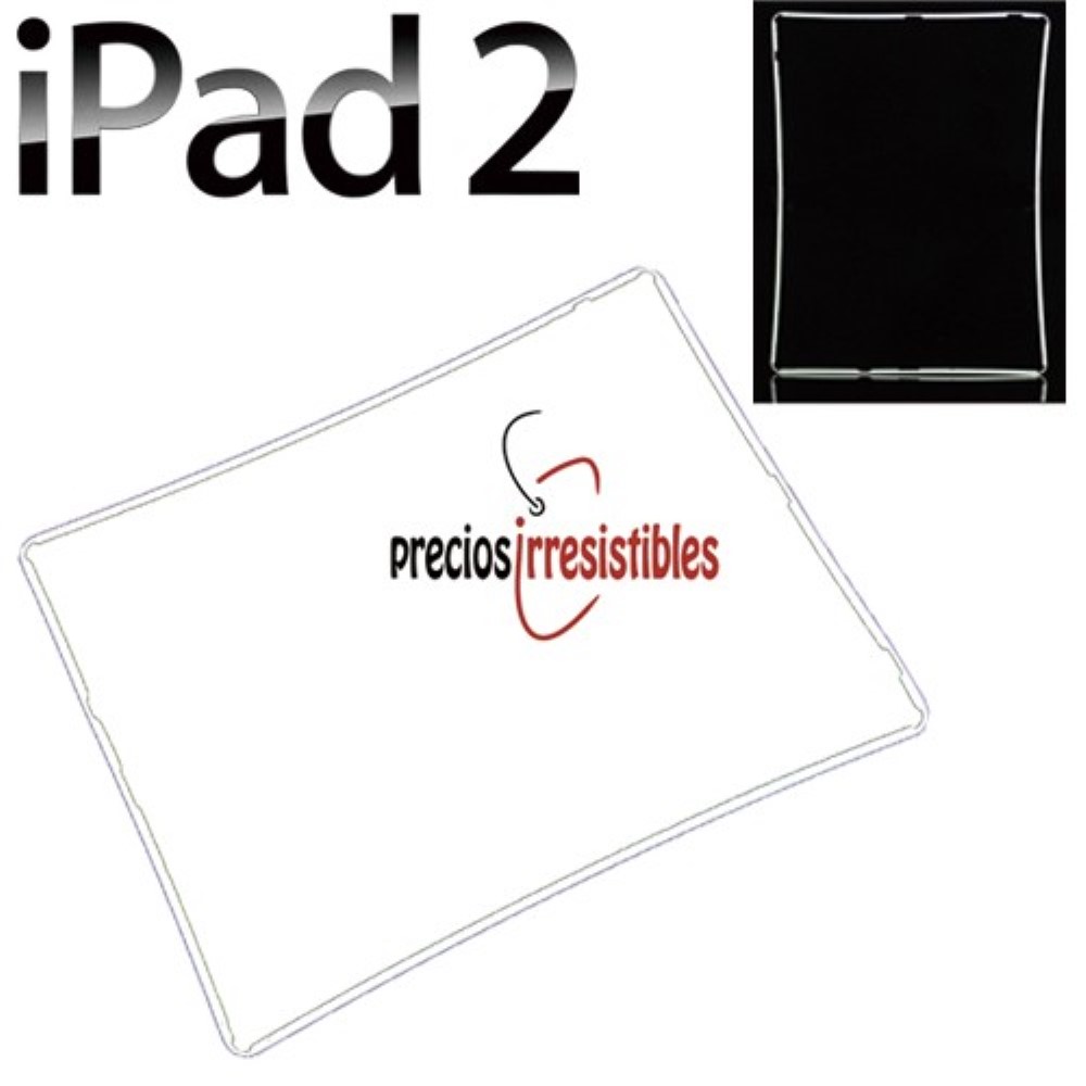 Marco iPad 2 plastico Blanco