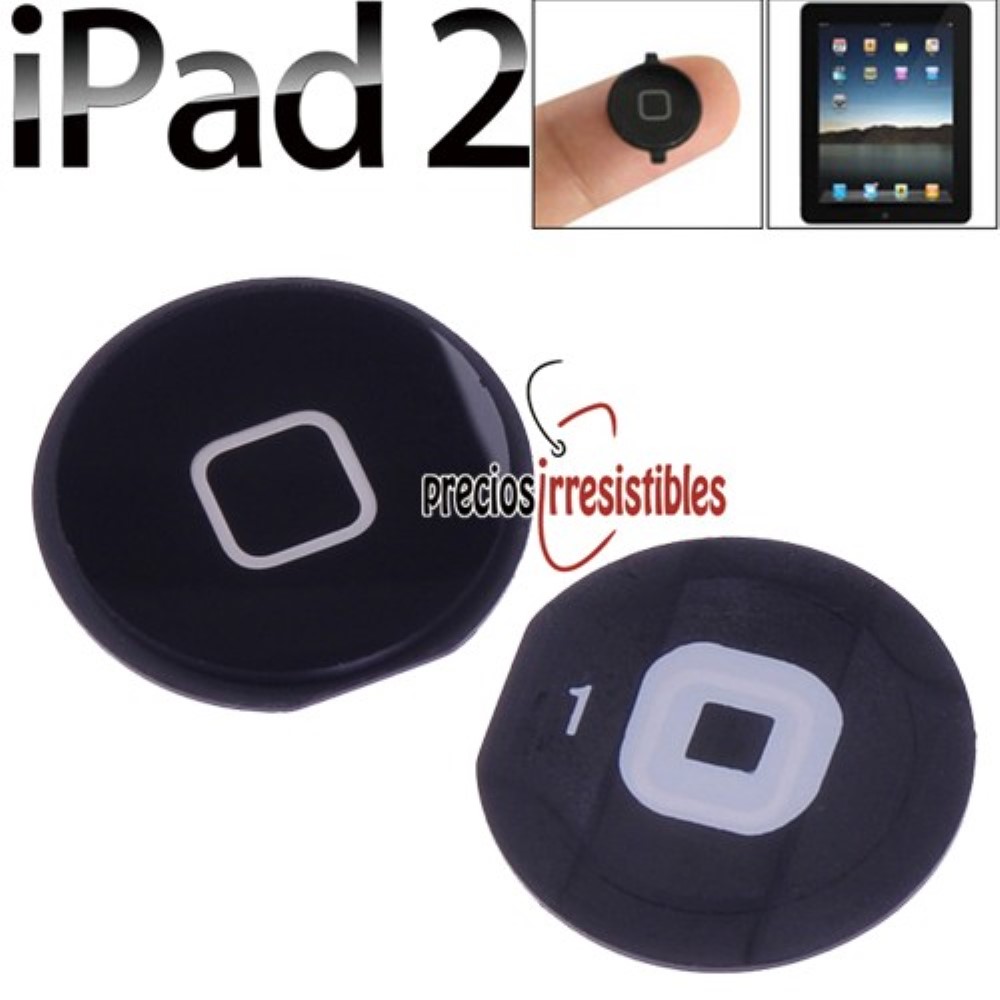 Boton iPad 2 3 4 Home inicio Negro