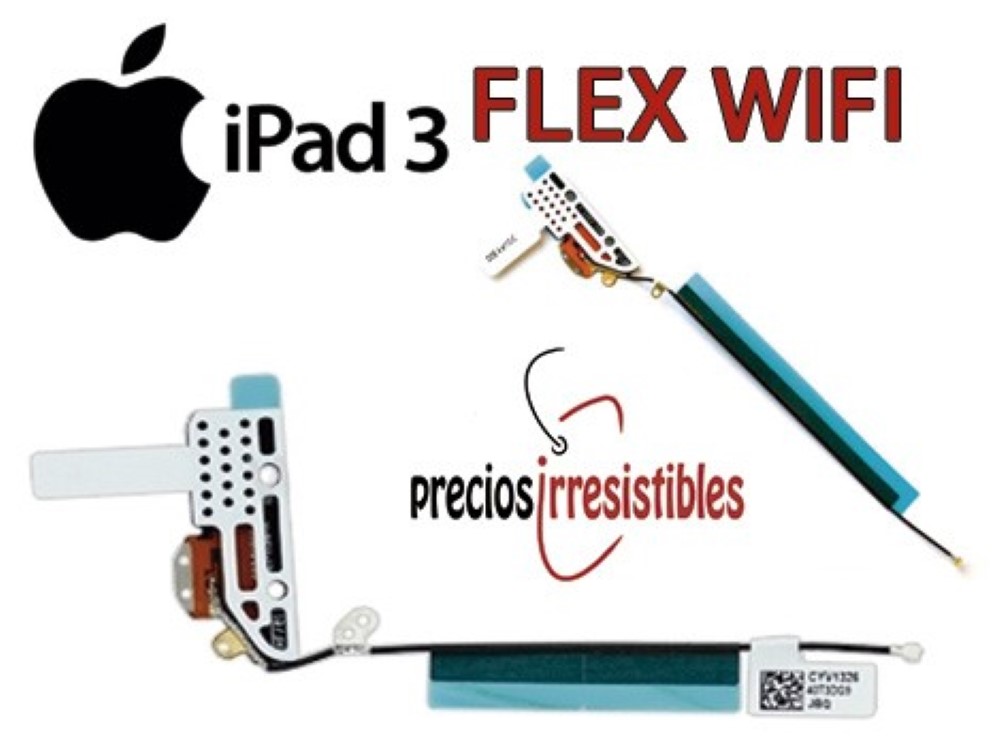 Flex iPad 3 y 4 Antena Wifi Wireless