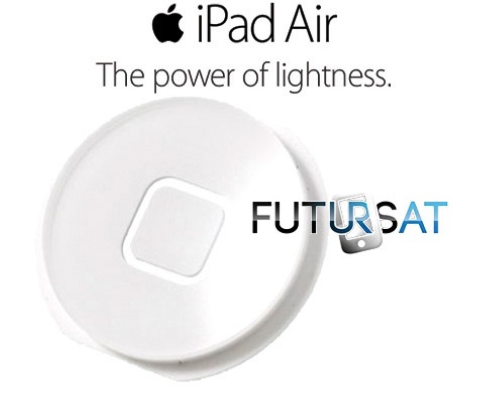 iPad 5 Home button white