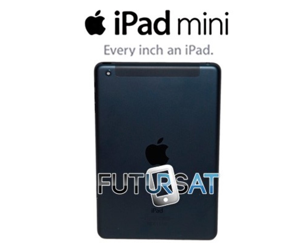 Chasis iPad mini Tapa Trasera 4G negra