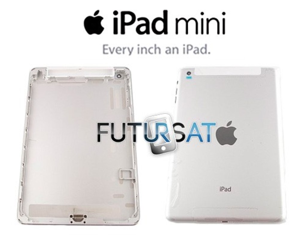 Chasis iPad mini Tapa Trasera 4G blanca