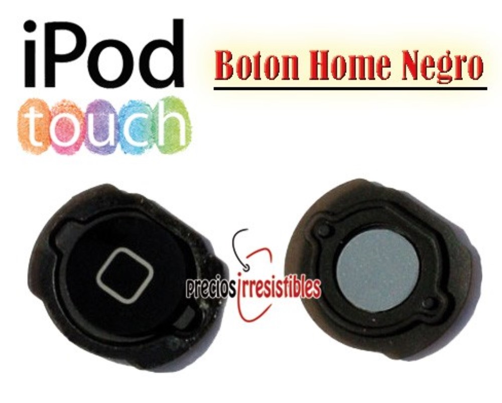 Boton iPod touch 4G Home inicio Negro