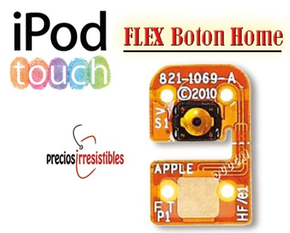 Flex iPod touch 4G Boton Home inicio