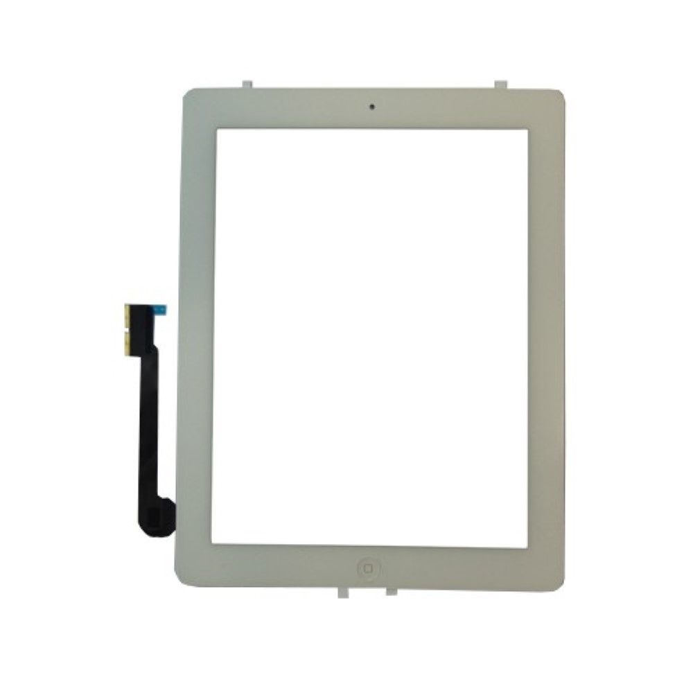 iPad 3 Digitizer Assembly With Home Button+Adhesive OEM White
