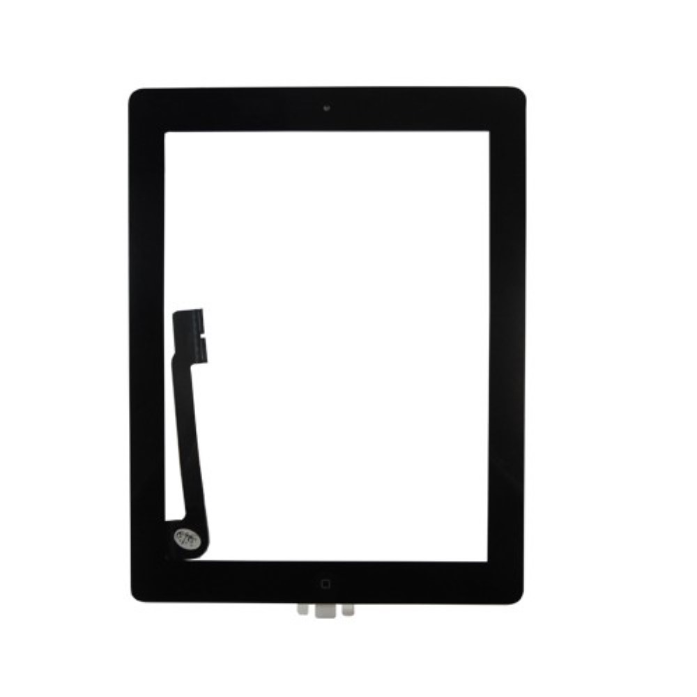 iPad 3 Digitizer Assembly With Home Button+Adhesive OEM Black