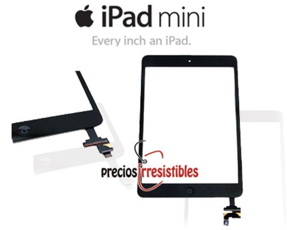 Pantalla iPad Mini Mini 2 Digitalizador Cristal Tactil Negro Original Assembly Chip