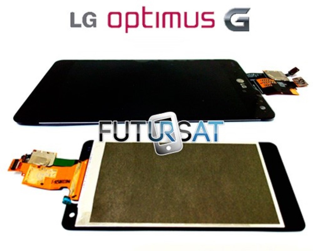 Pantalla LG Optimus G E975 Completa LCD Tactil Cristal negra