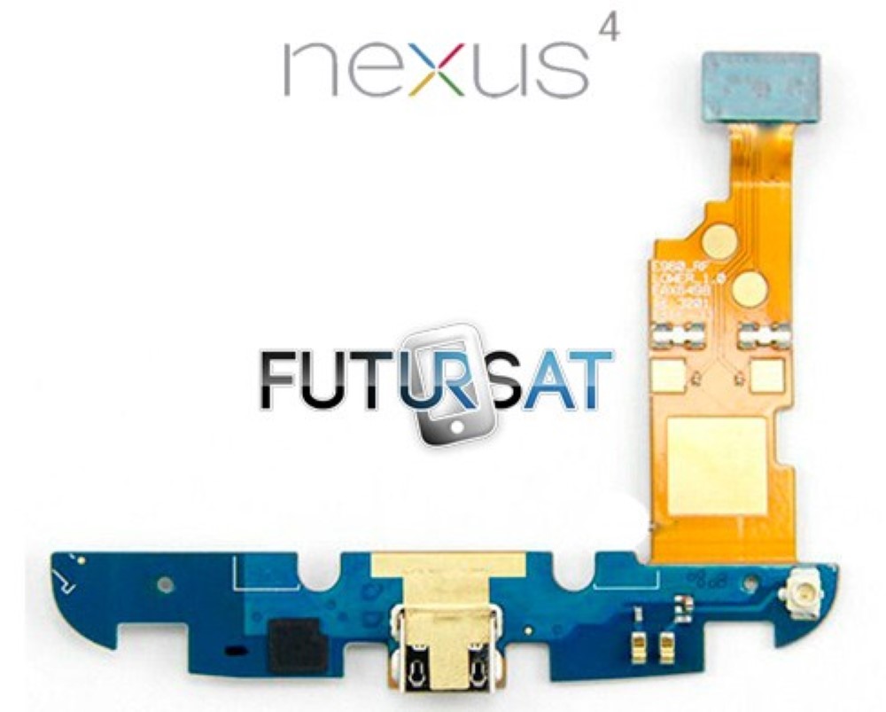 Flex LG Nexus 4 E960 carga Microfono