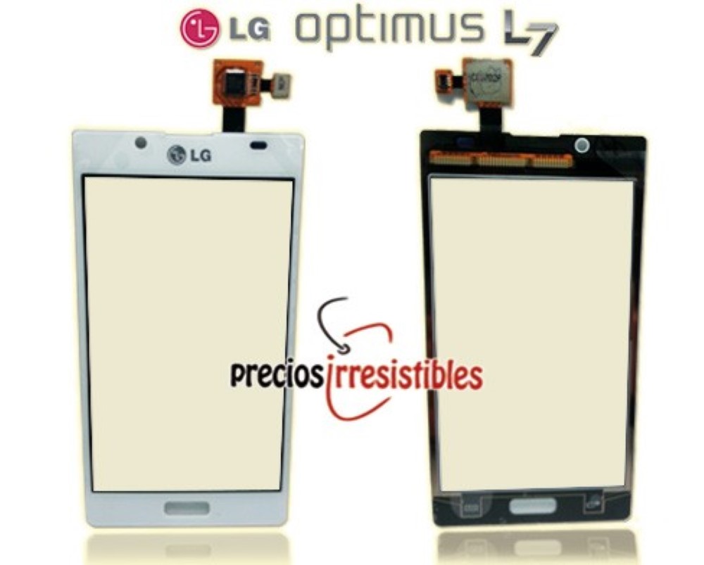 Pantalla LG Optimus L7 P700 Digitalizador Cristal Tactil Blanco