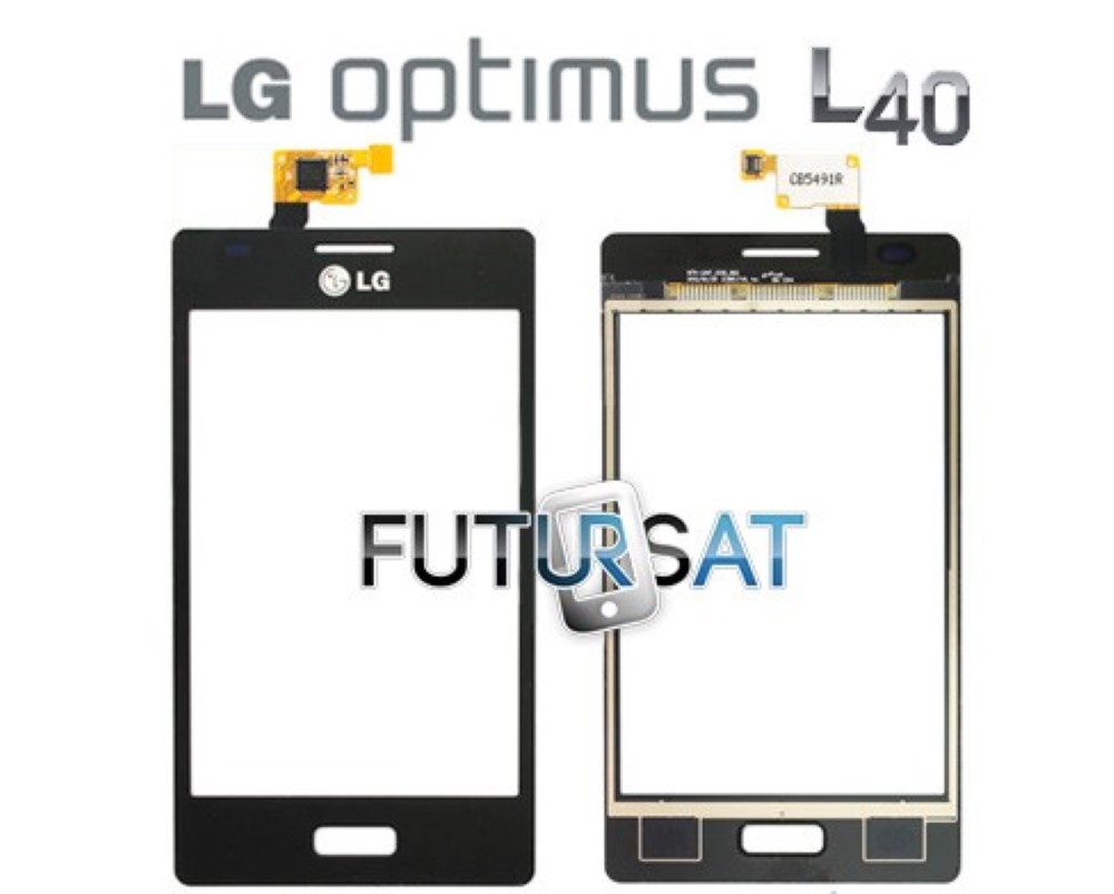 Pantalla LG Optimus L40 D160 Digitalizador Cristal Tactil Negro