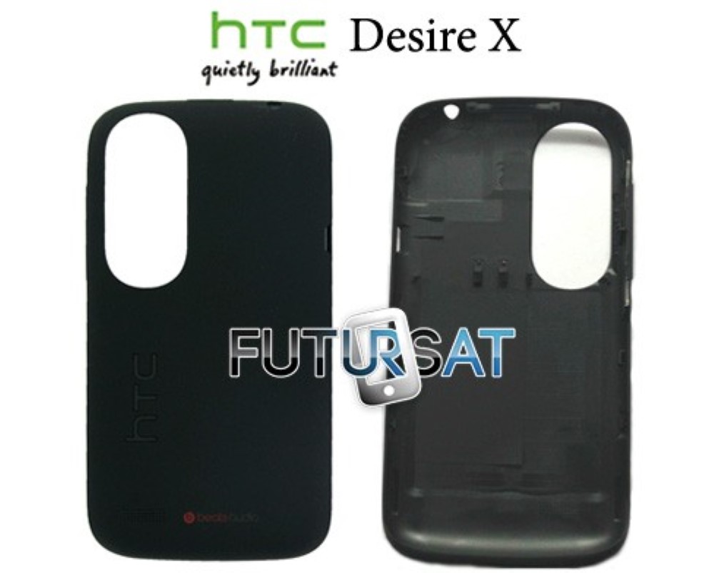 Tapa HTC DESIRE X T328E Trasera NEGRA