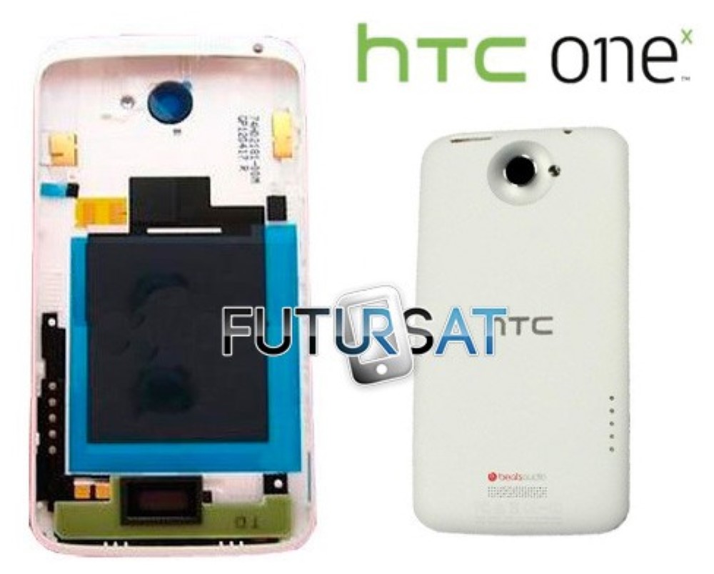 Chasis HTC ONE X S720E Marco y Trasera BLANCA