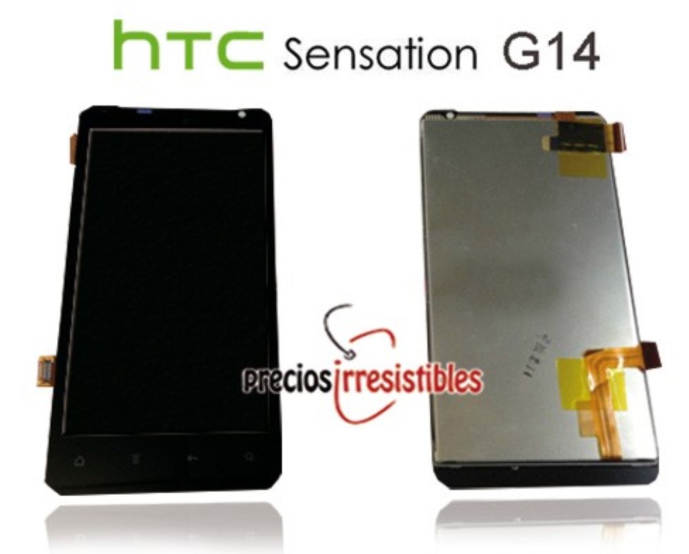 Pantalla HTC SENSATION G14 4G Completa LCD y Cristal Tactil