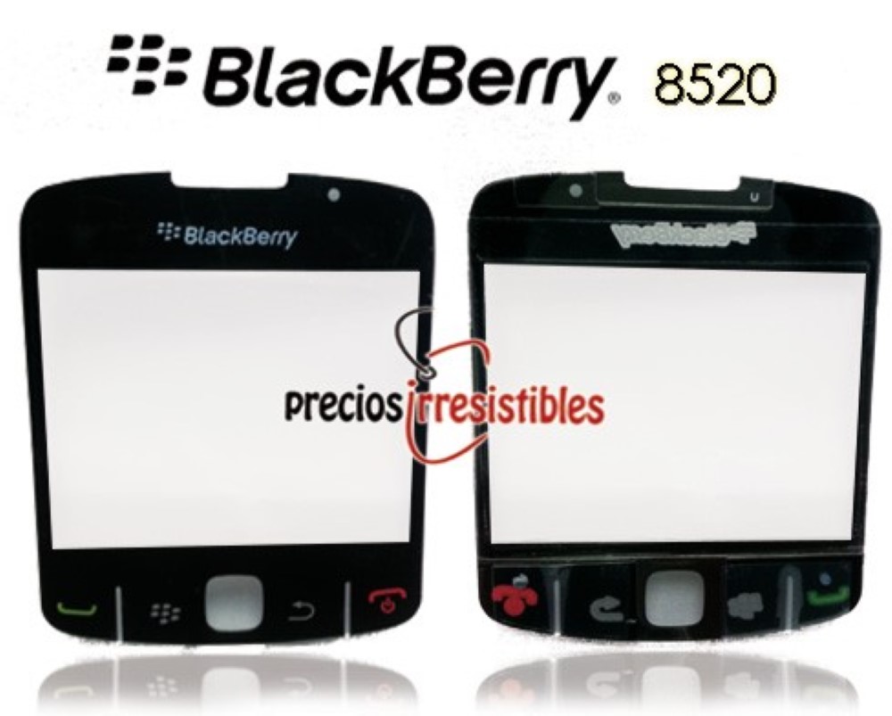 Pantalla Blackberry 8520 LENS Negro