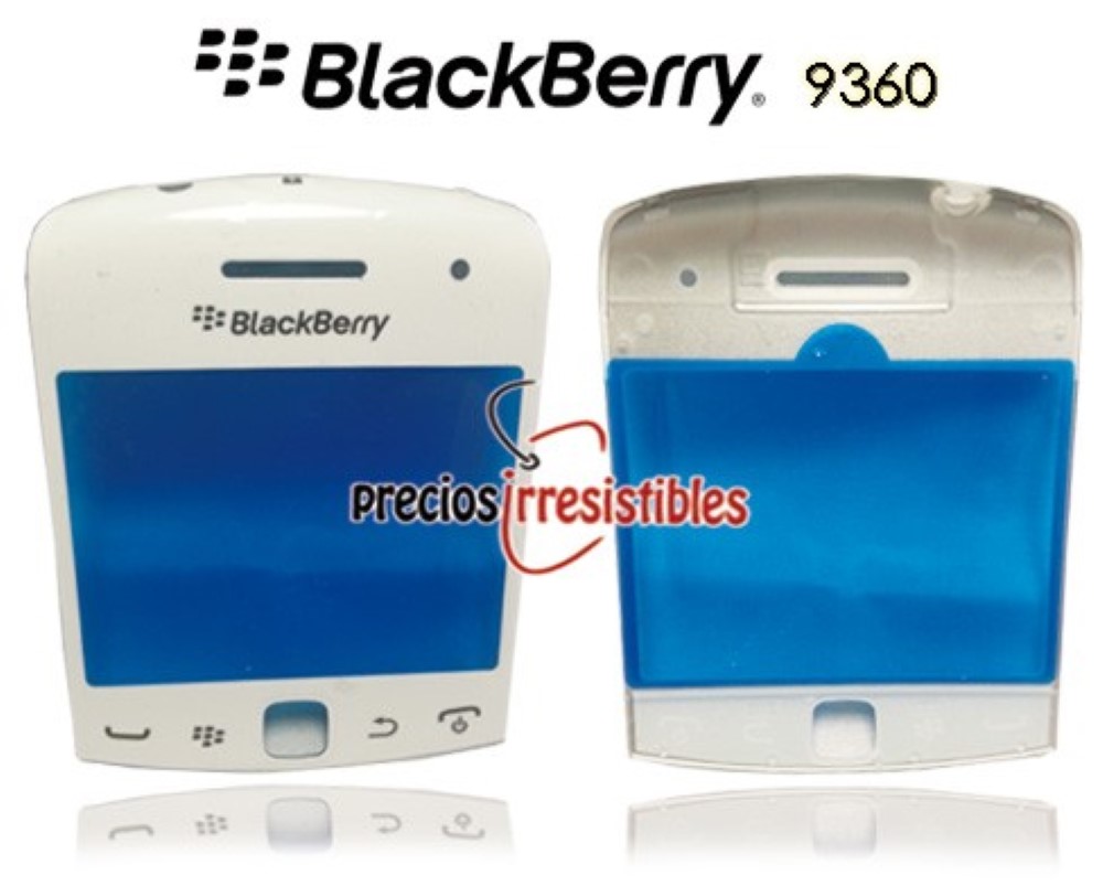 Pantalla Blackberry 9360 LENS Blanco