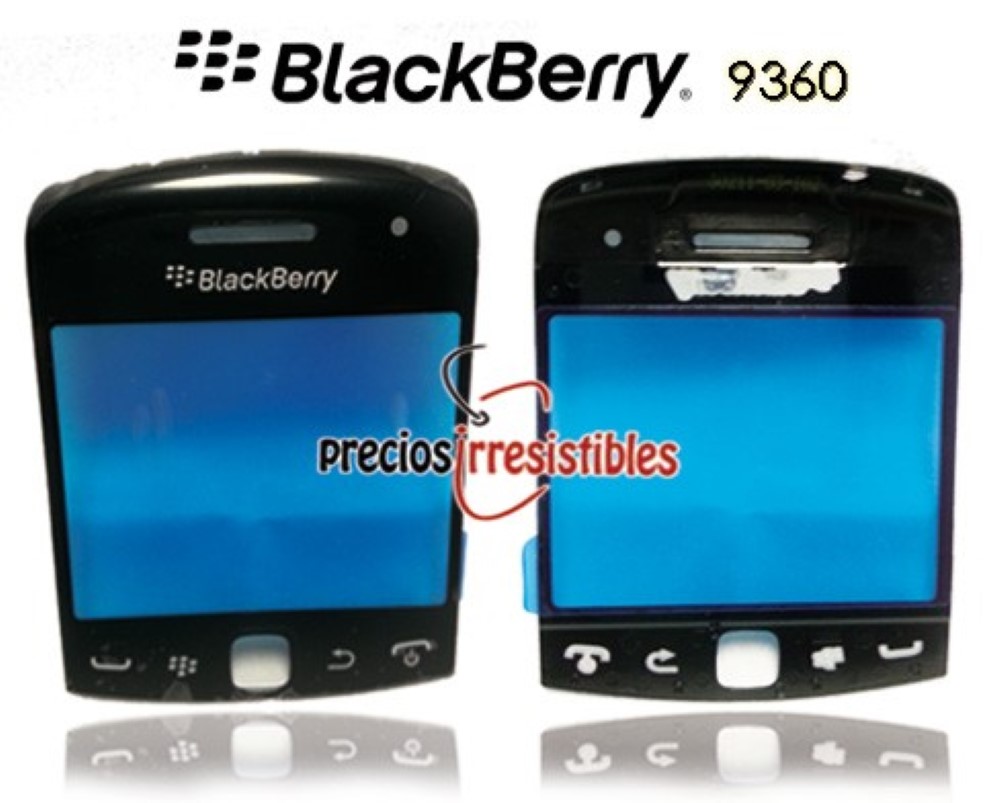 Pantlla Blackberry 9360 LENS Negro