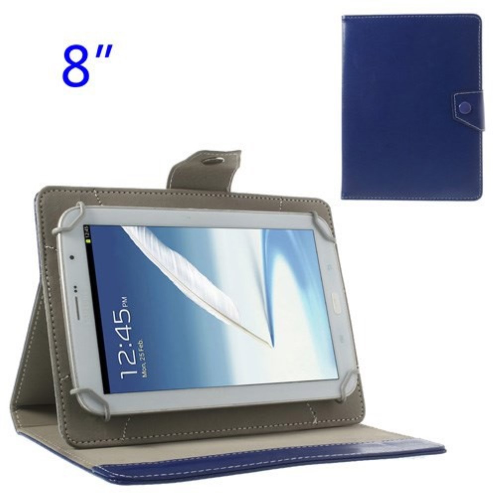 Funda Tablet Universal 8 pulgadas  Modelo Crazy Horse Negra