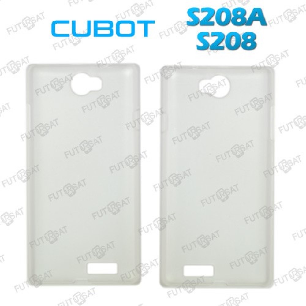 Funda Cubot S208 Plastico Duro Clear