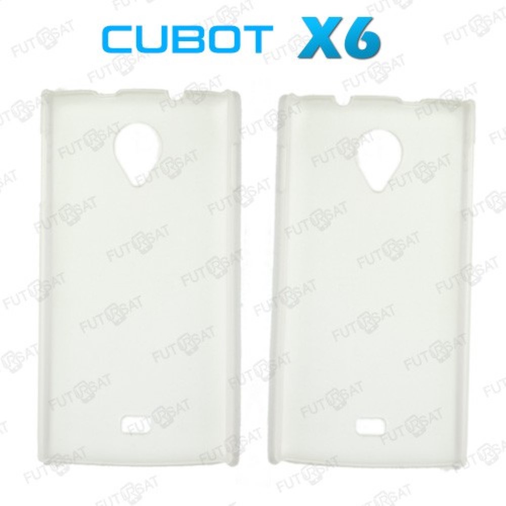 Funda Cubot X6 Plastico Duro Clear
