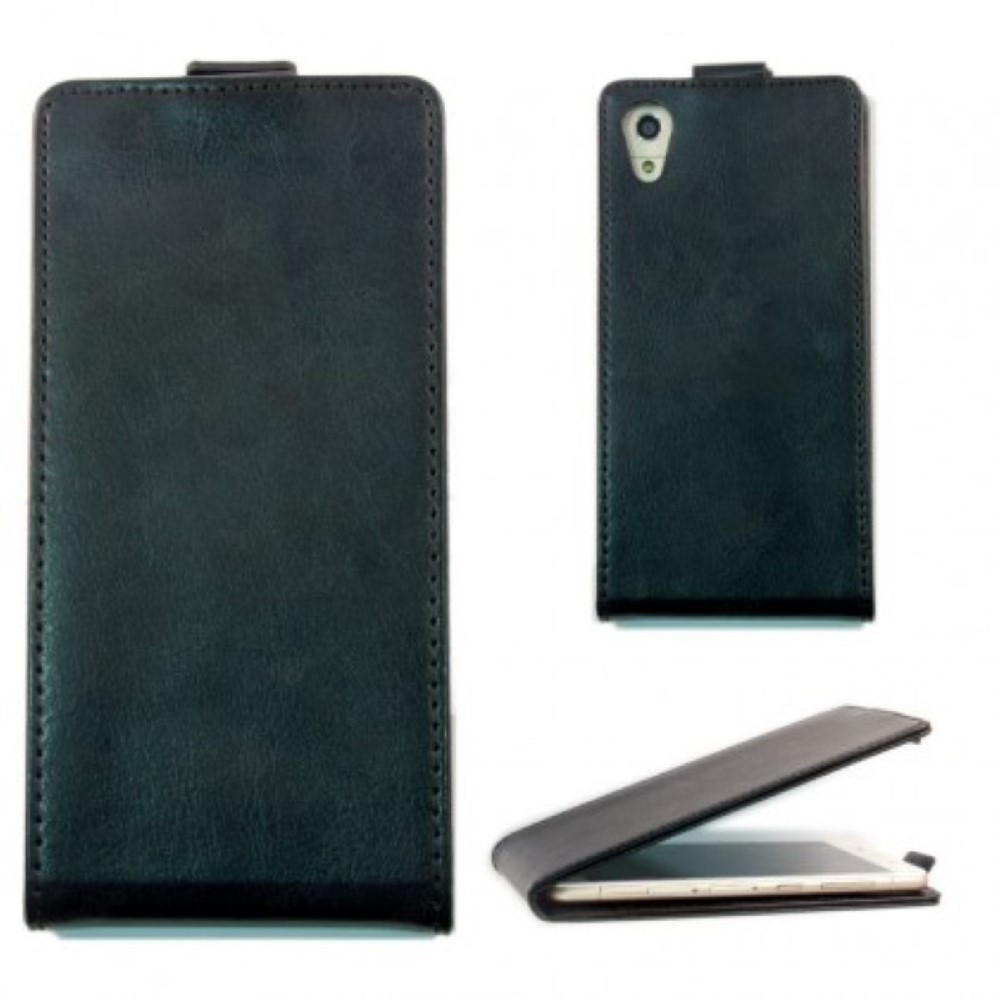 Funda Cubot X9 Piel Tapa Vertical Negra