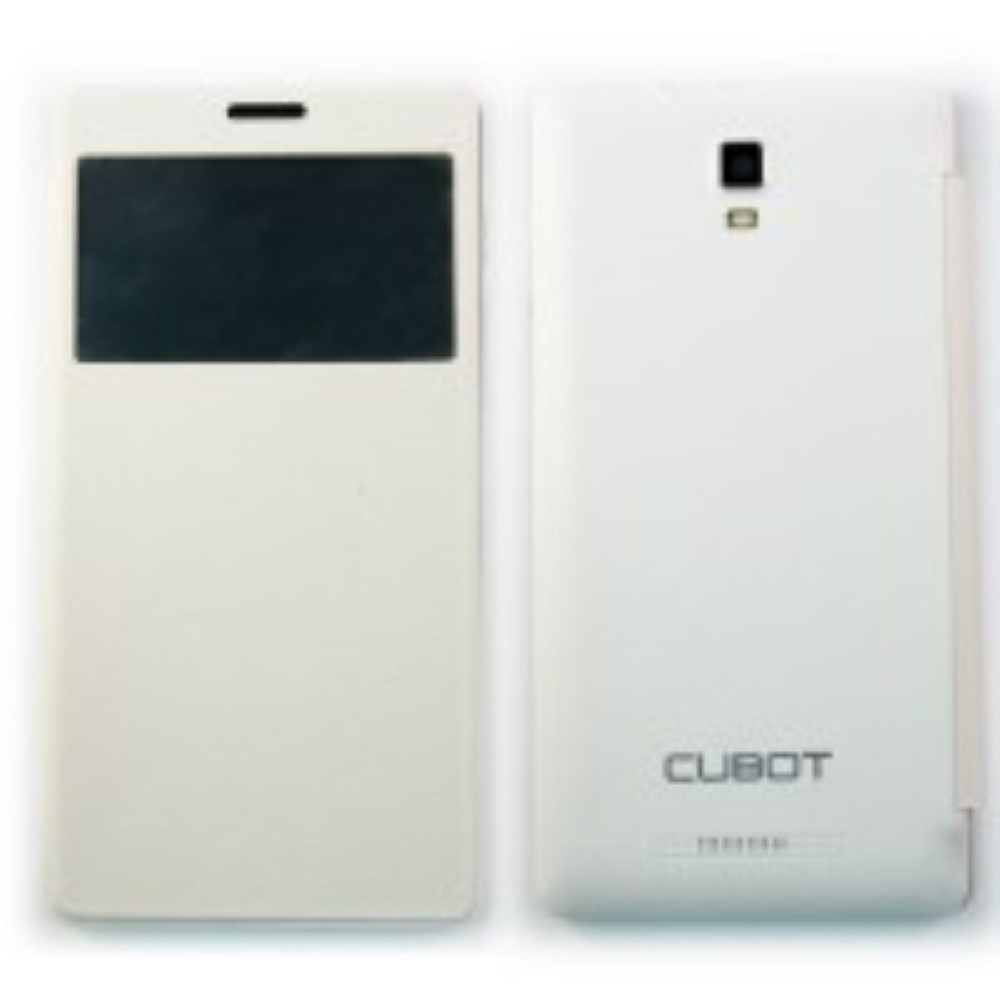 Funda Cubot GT88 Tapa Libro Original Blanca