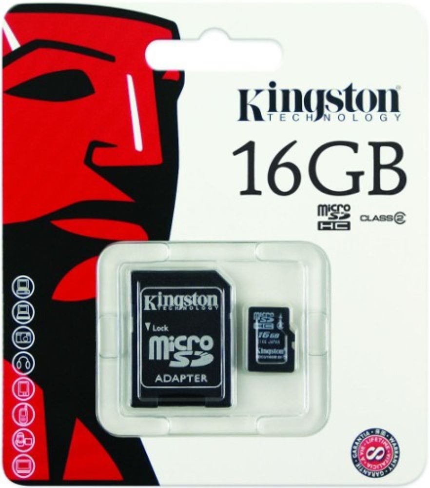 Memoria Kingston Tarjeta micro SD 16GB CLASE 10