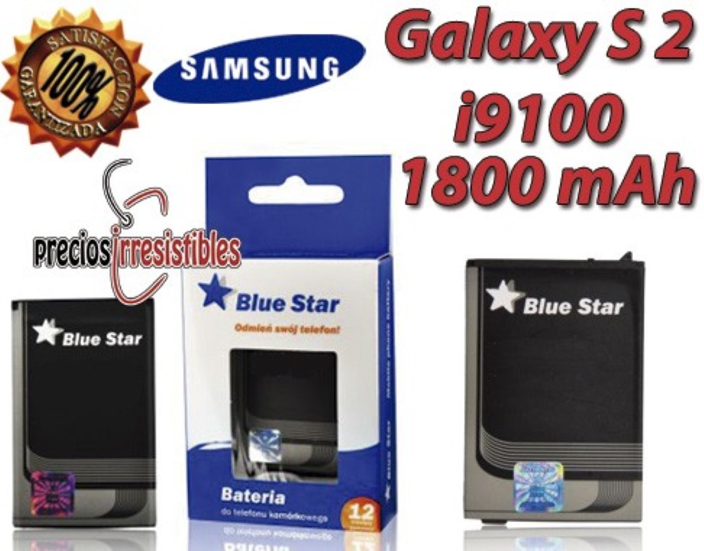 Bateria Interna Blue Star Samsung Galaxy S2 I9100 1800mAh