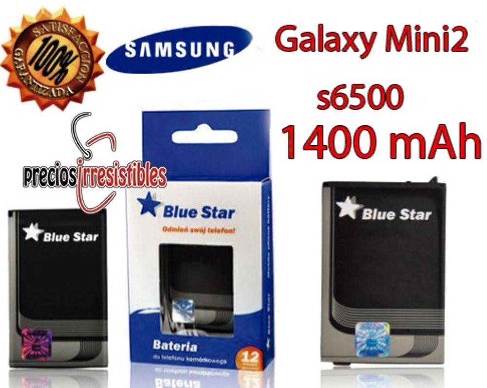 Bateria Interna Blue Star Samsung Galaxy Mini 2 S6500 1400 mAh